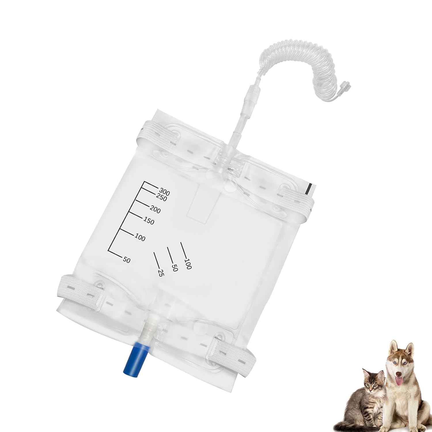 Animal or Pet Urine Collection Bags - for Veterinarian and Pet Clinic Urine Drainage Bags.