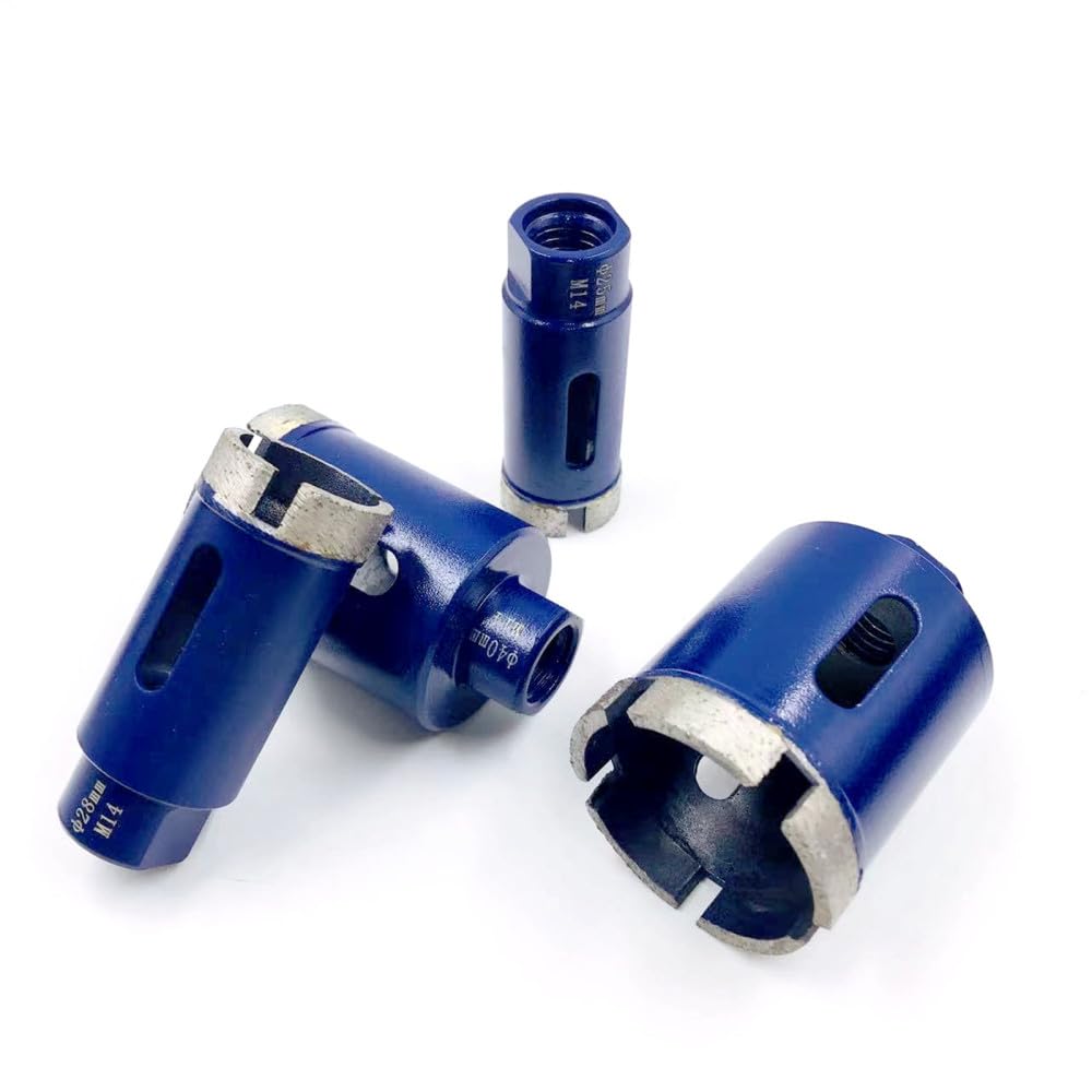 1PC 6-100mm M14 Punta per sinterizzazione Punta diamantata Sega a tazza per marmo Granito Mattoni Piastrelle Ceramica Punte per calcestruzzo per utensili elettrici, 20,25,30,35,40,45mm