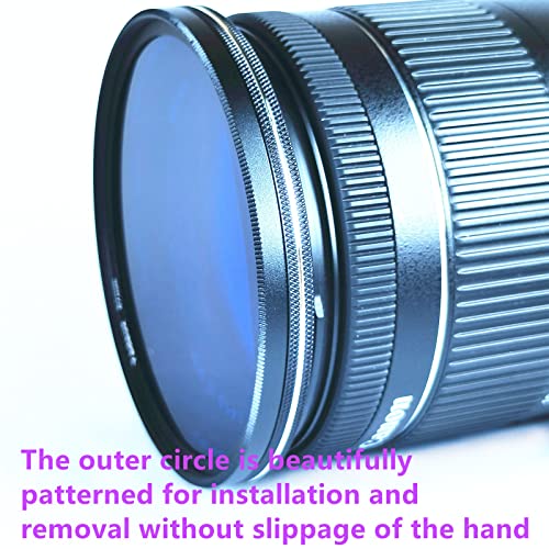 49Mm 52Mm 55Mm 58Mm 62Mm 67Mm 72Mm 77Mm 82Mm Lens Filter Step Up Adapter Ring(49Mm To 52Mm) #TOP4