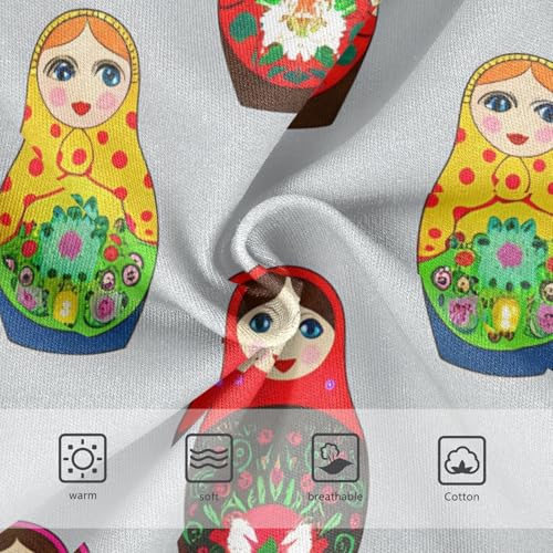 Colorful Russian Nesting Dolls Toddler Girls's Underwear 2T 202c11823