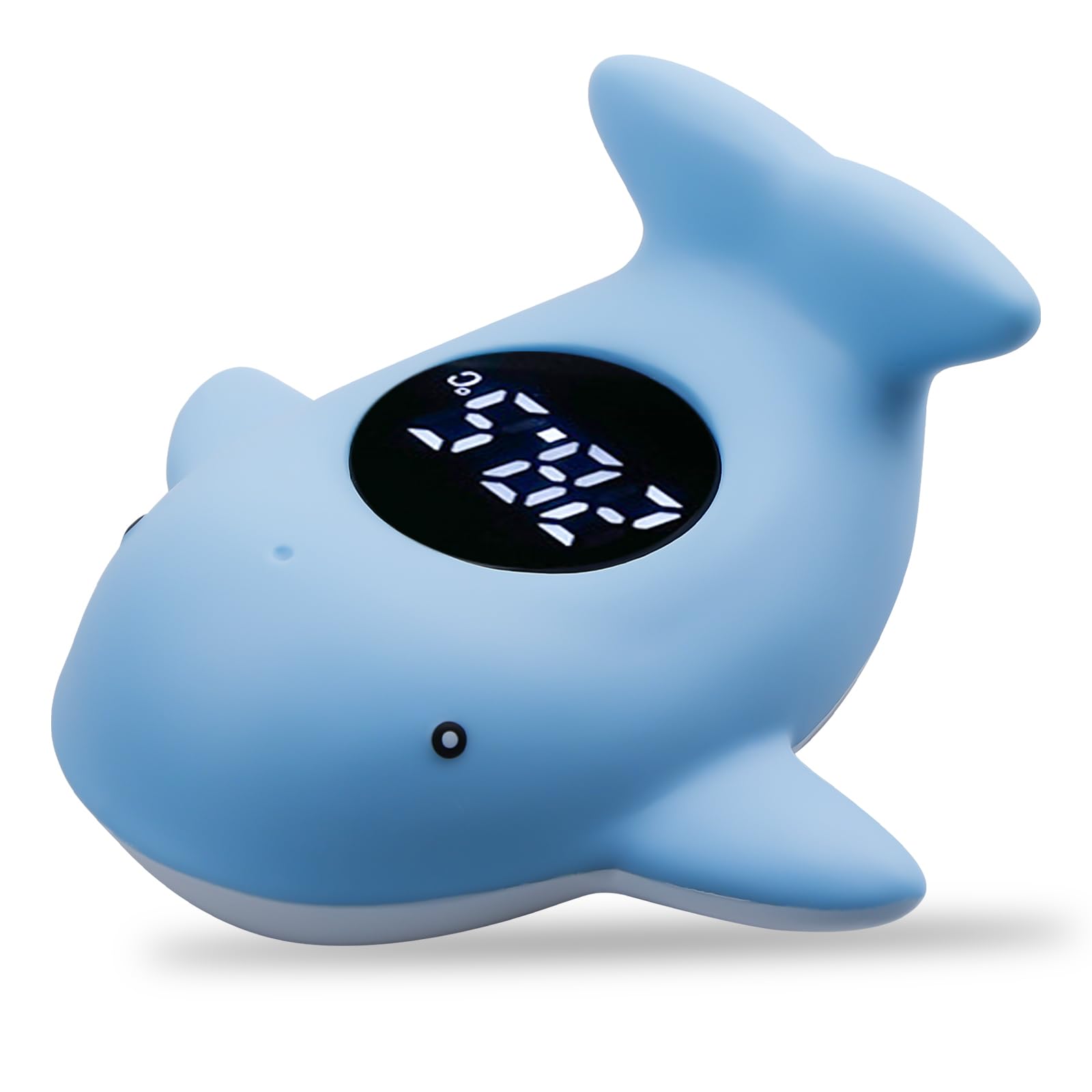 Balena Termometro da bagno per bambini: Termometro digitale per vasca da bagno Termometro veloce e preciso per vasca da bagno Termometro da bagno per neonati giocattolo da bagno galleggiante