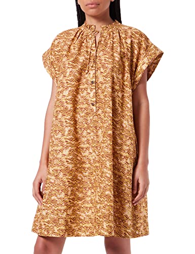 Scotch & Soda Maison Damen Color Blocked Cotton Throw-On Dress Lässiges...