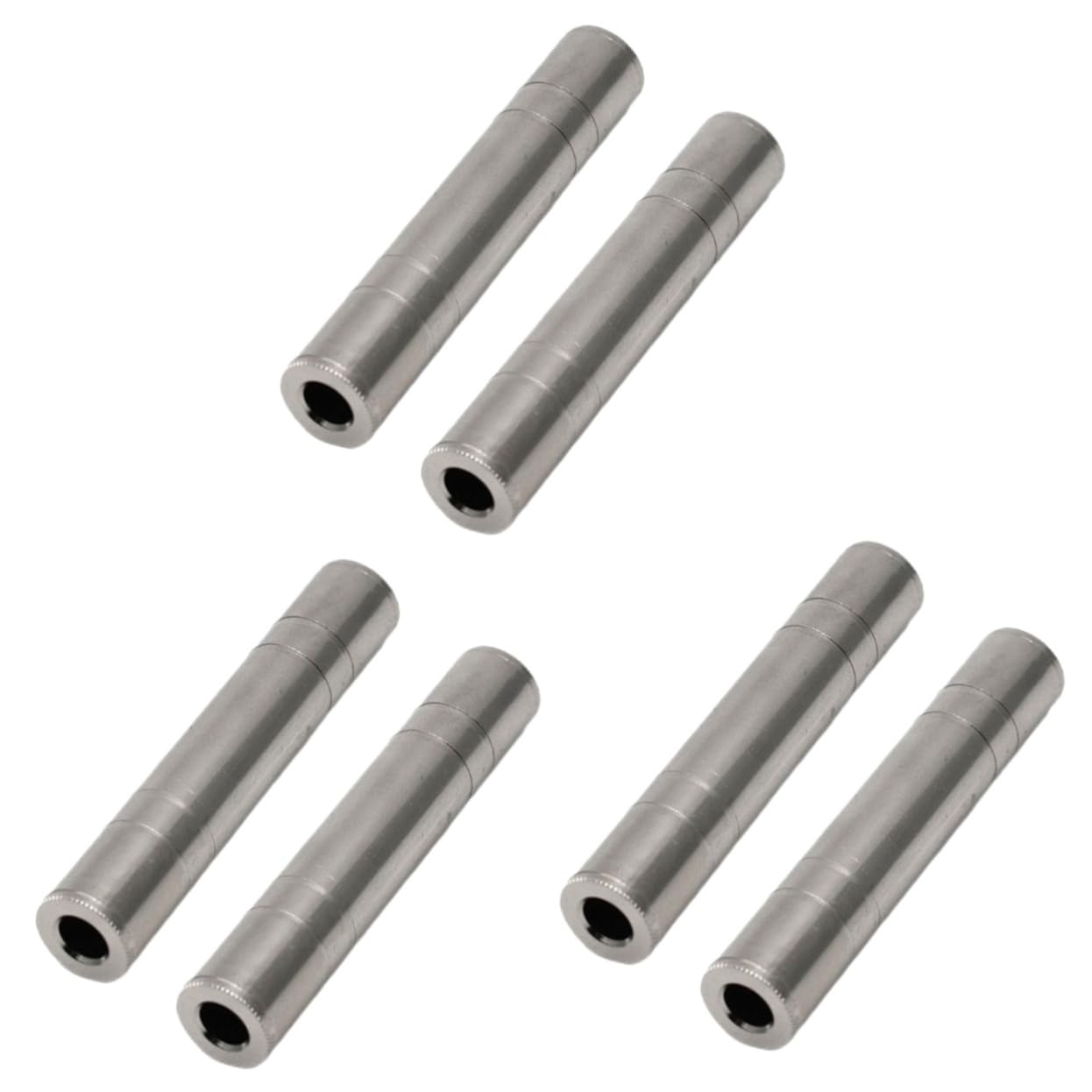 UPKOCH 6pezzi Adattatore Audio Stereo Femmina Femmina Connettore Di Prolungamento Per Chitarra e Attrezzature Musicali Da Installazione Facile e Trasmissione Senza Perdite