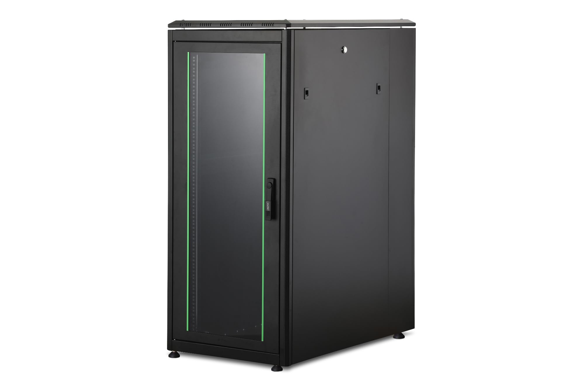 DIGITUS Armoire réseau - Rack 19 Pouces - 26U - 60 x 100 cm - Charge admissible 1200 kg - Profondeur utile 94,3 cm - Série Unique - Noir