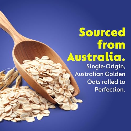 Image of Australian Food Company Rolled Oats (2 * 1.2 Kg)| High Protein, High Fiber (Beta-Glucan)| 100% Australian Origin | Whole Grain Breakfast Oats | No Added Sugar