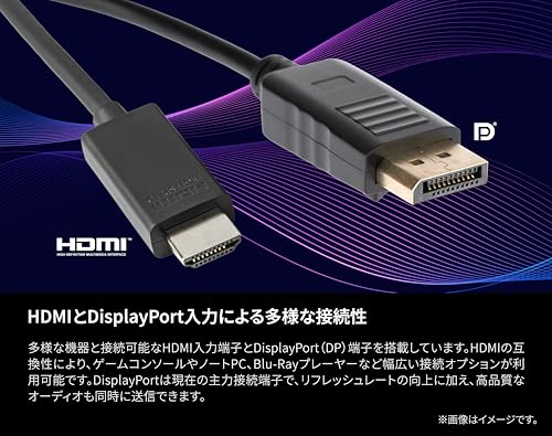 undefined AOC ゲーミングモニター 27インチ, 最大260hz, QHD/2560x1440, 応答速度0.3ms(MPRT), Fast IPS, HDMI2.0x2/ DP1.4x1, Adaptive Sync対応, HDR400認証, 高さ調節, FPS向け, PS5/Switch対応, 縦横回転, ケーブル付属, 3年保証 Q27G4Z/11 の商品画像 10