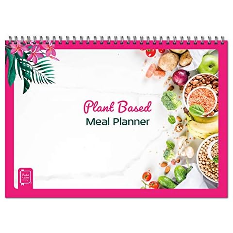 Plant Based Meal Planner. Designed Cover