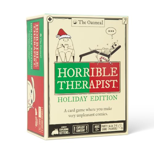 Image of Exploding Kittens Horrible Therapist - Holiday Edition