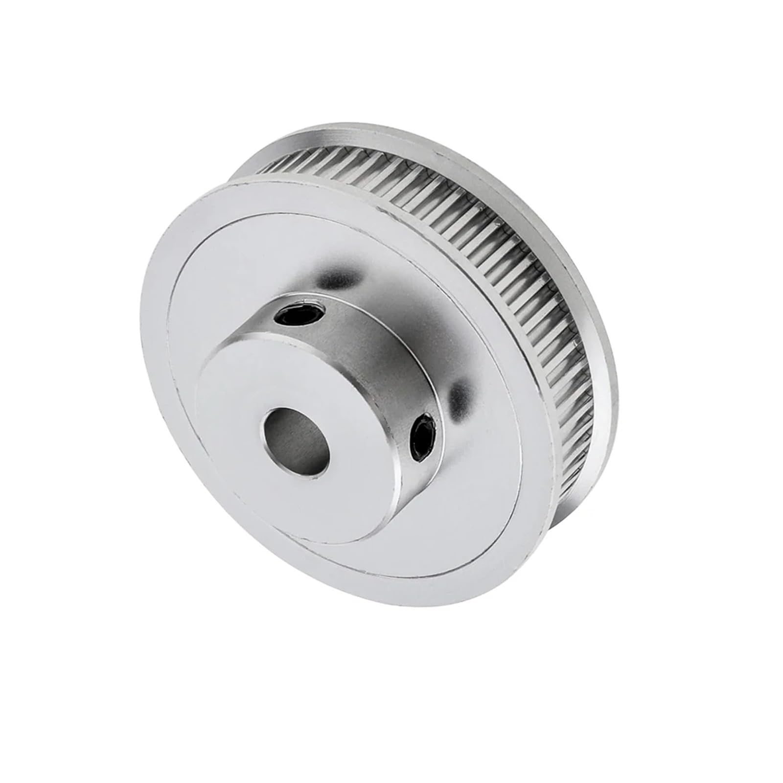 80T Zähne GT2 Zahnriemenscheibe Synchron-Radbohrung 5/6/8~18/19/25 mm Riemenbreite 6/10 mm 3D-Druckerteile zum Spannen offen 2GT Riemenscheibe (Bohrung 6,35 mm, 1 Stück Breite 10 mm)