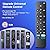 Universal-TV-Remote-Control for Samsung/LG/Vizio/TCL/Hisense/Sony/Philips/Roku Smart TVs, for Insignia/Toshiba Smart TVs