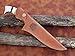 GLADIUS CRAFTS | 12 inch handcrafted hunting knife with leather Sheath, 7-inch Stainless Steel double edged Blade with 5-inch wooden handle for Camping, Outdoor, Bush craft