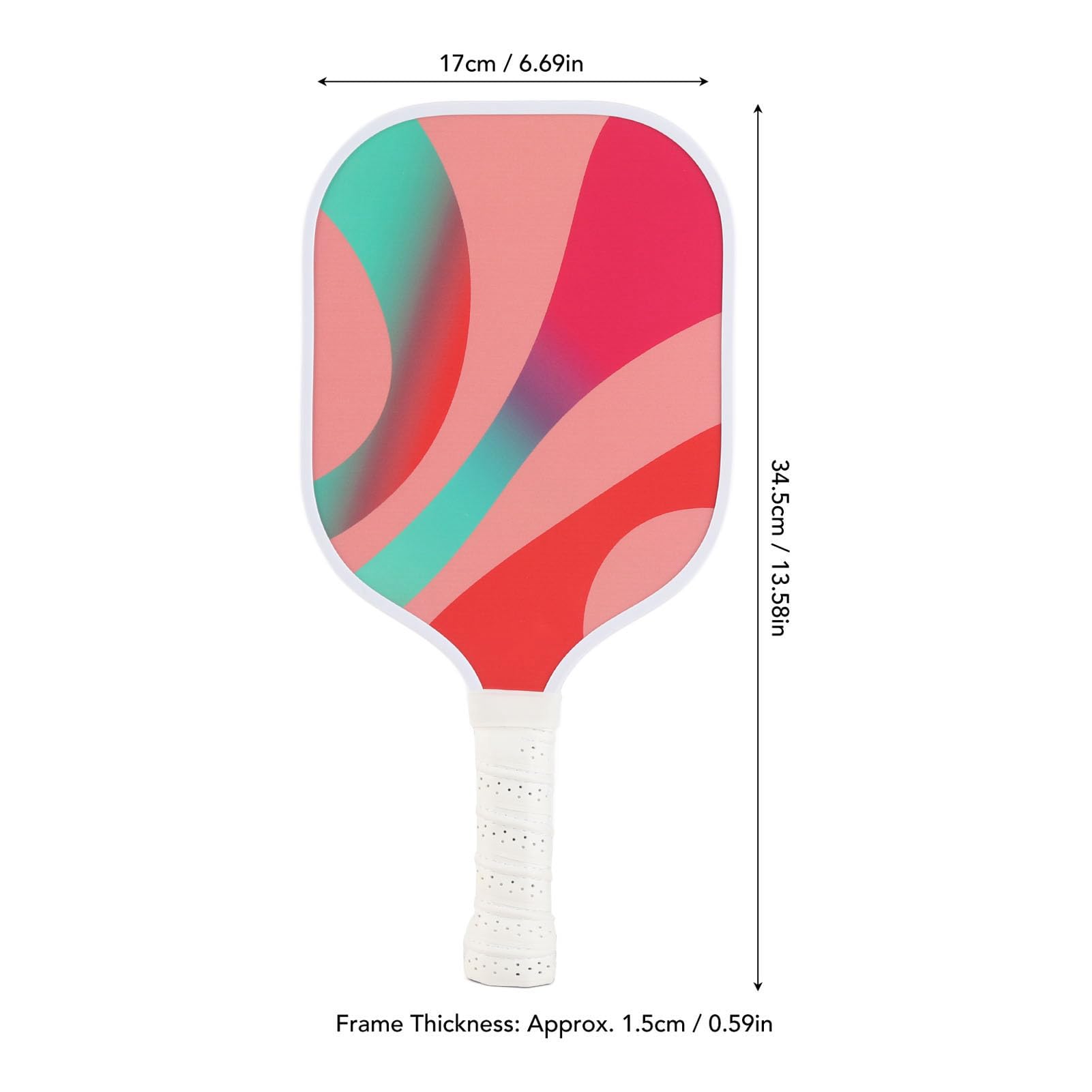 CHICIRIS Pickleball Paddles Fiberglass Lightweight Durable Pickle Ball