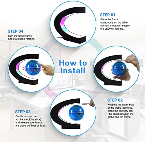 Review: Flagest Magnetic Levitation Globe with Lights