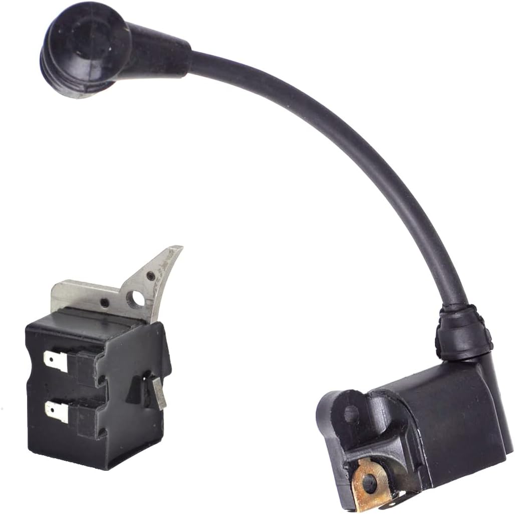 Realman 2616-71301 261671301 848C9071B1 Electronic Ignition Coil Magnetor Stator For Zenoah Komastu G6200 G621 662 Patriot PT-6220 Gas Powered 2- Stroke 62cc Gasoline Chainsaw Engine