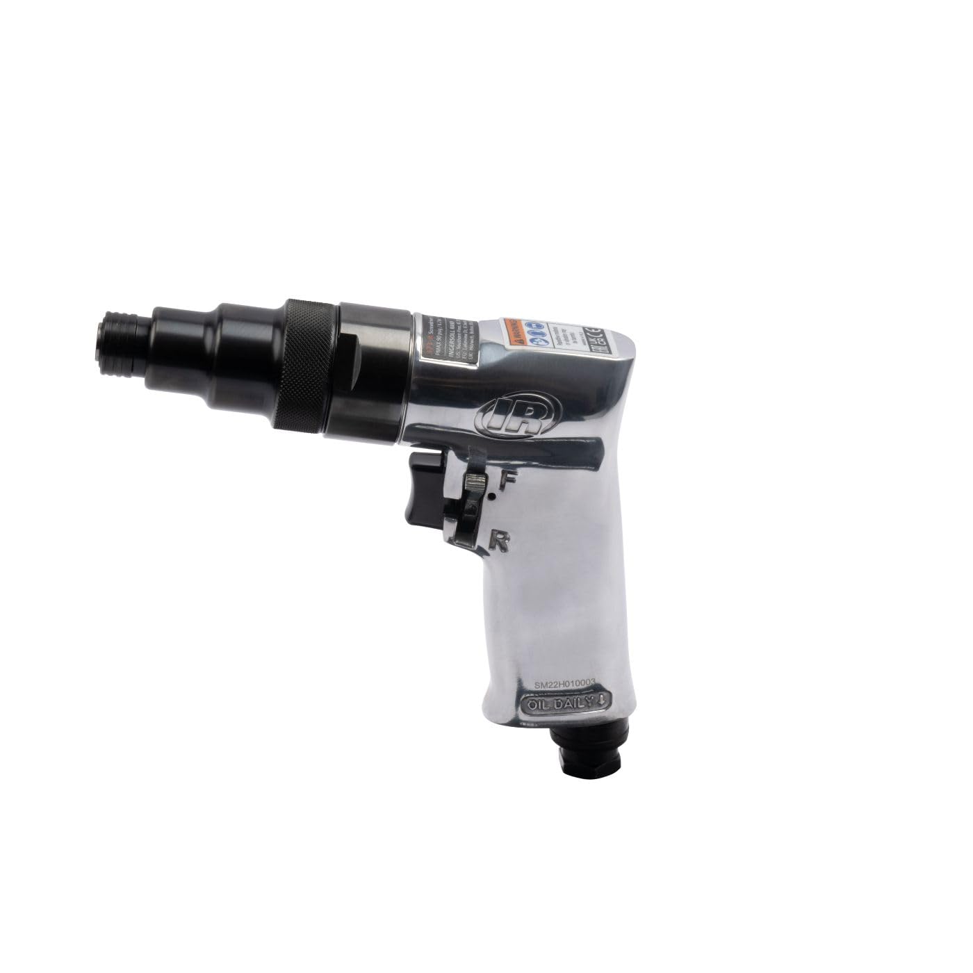 Ingersoll Rand 371-A - Cacciavite Pneumatico da 1/4", grilletto, Coppia da 3 m, 2000 Giri/min, Impugnatura a Pistola