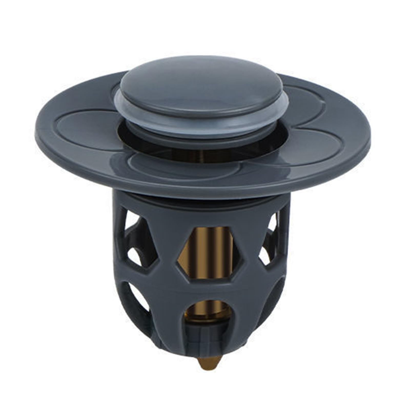 Upgraded Sink Plug PopUp Drain Strainer Fitting for Countertop Bath Kitchen Strainer