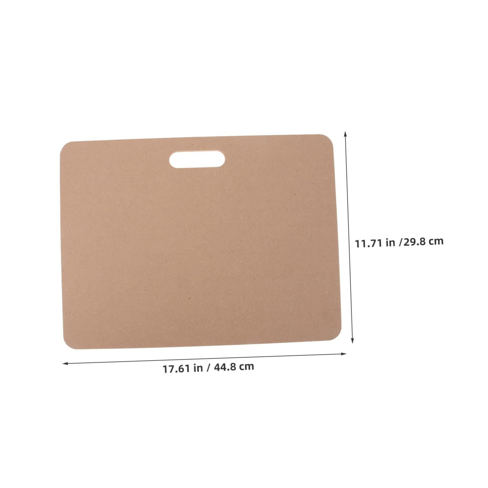Homoyoyo Planche à Modeler Argile avec Poignée Surface Antiadhésive Bois Plateau de Séchage Réversible pour Poterie et Modelage Main