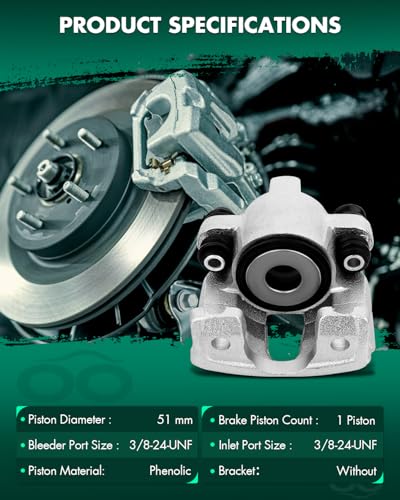 Image of SCITOO 18-4679 Brake Piston Caliper Fit For Ford For Expedition 1997-2002 For Ford For F-150 1999-2003 For Ford For F-150 Heritage 2004 For Ford For F-250 1998-1999 For Lincoln Blackwood 2002