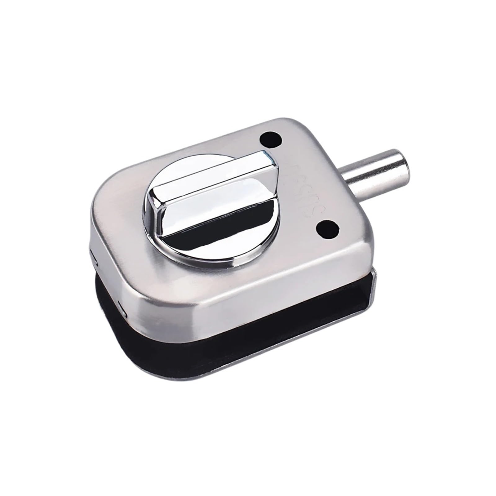 Serrure porte verre inox pour sublimer l'accès à votre balcon ou salle de bains