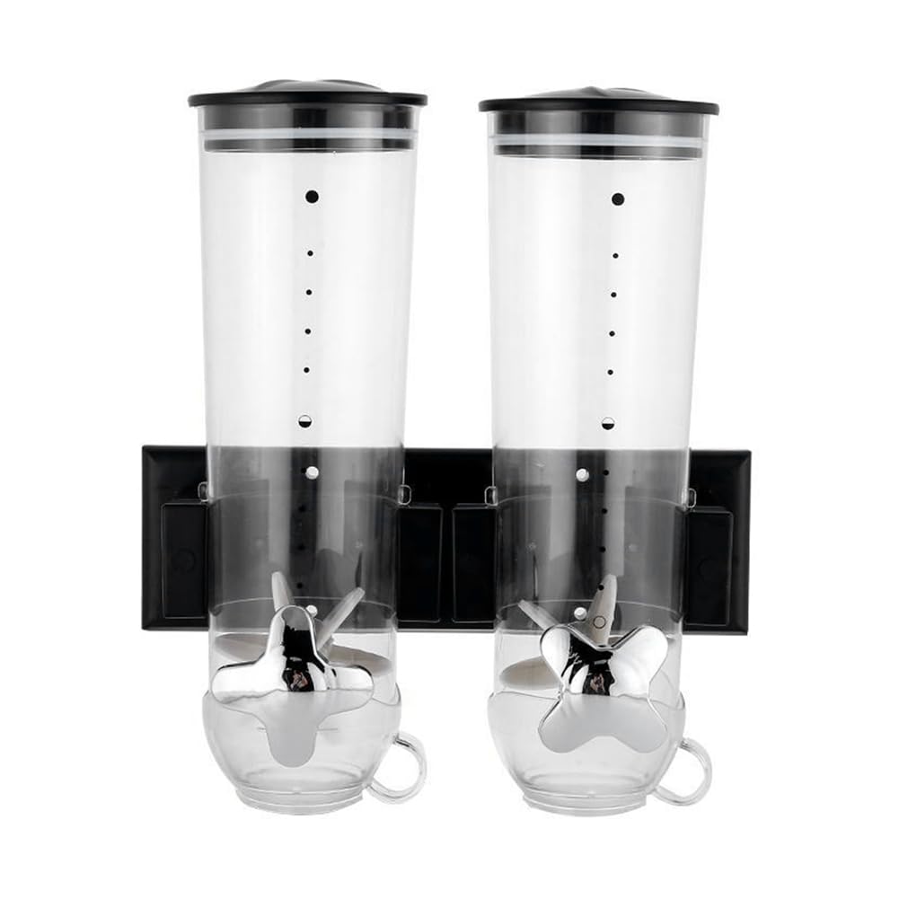 CTRLZS Food Jar Dispenser Safe Airtight High Capacity Grains Cereal Bucket Dispenser for Kitchen Food Storage Cereal Bucket A