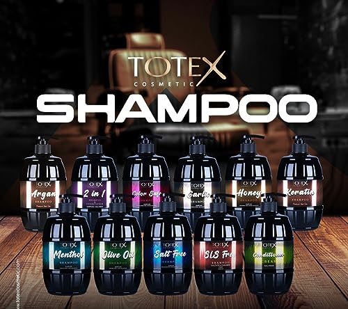 Totex Premium Haarpflege Shampoo 750ml (Keratin) – Bild 6