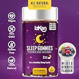 Pro Sleep Gummies for Adults Magnesium, L-Theanine, 5 HTP, Valerian Root, Passionflower Extract, Glycine, Chewable Sleep Supplement |Sleep Aid| |Calm Mood| Vegan 180 Gummies |Berries Flavour| (3) - Image 5