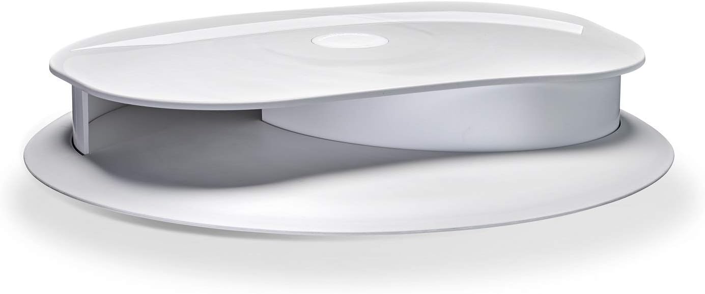 Flettner Low Profile Vent Slimline Van Wind Driven Rotating Roof Vent - White