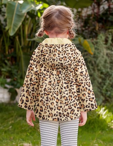 Image of Arshiner Girl Baby Kid Waterproof Hooded Coat Jacket Outwear Raincoat Hoodies