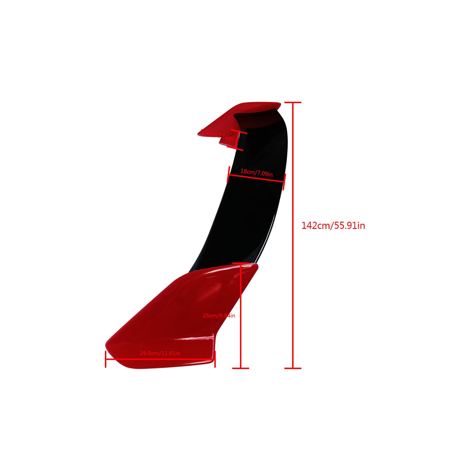 Exhaust System NINTE Spoiler For Honda Civic Hatchback 2016-2021 ...