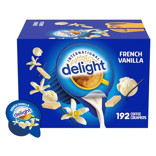 International Delight, French Vanilla, Single-Serve Coffee Creamers, 192 Count (Pack