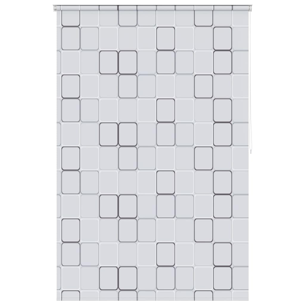 Vidaxl Shower Curtain Roller Blind 140X240cm Square Bathroom Divider Panel