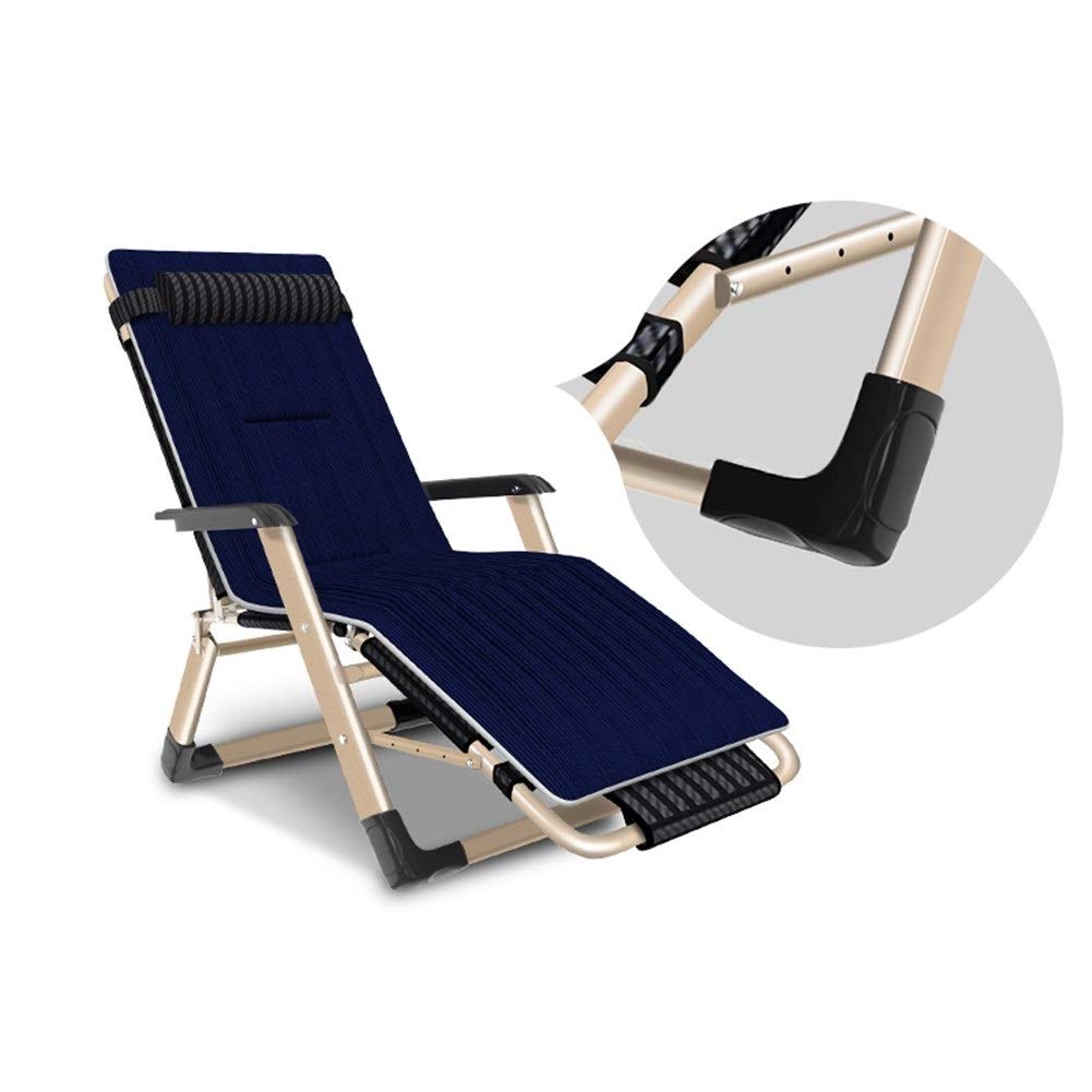 Chaises Longues de Jardin Pliantes Fauteuils Inclinables avec Coussin