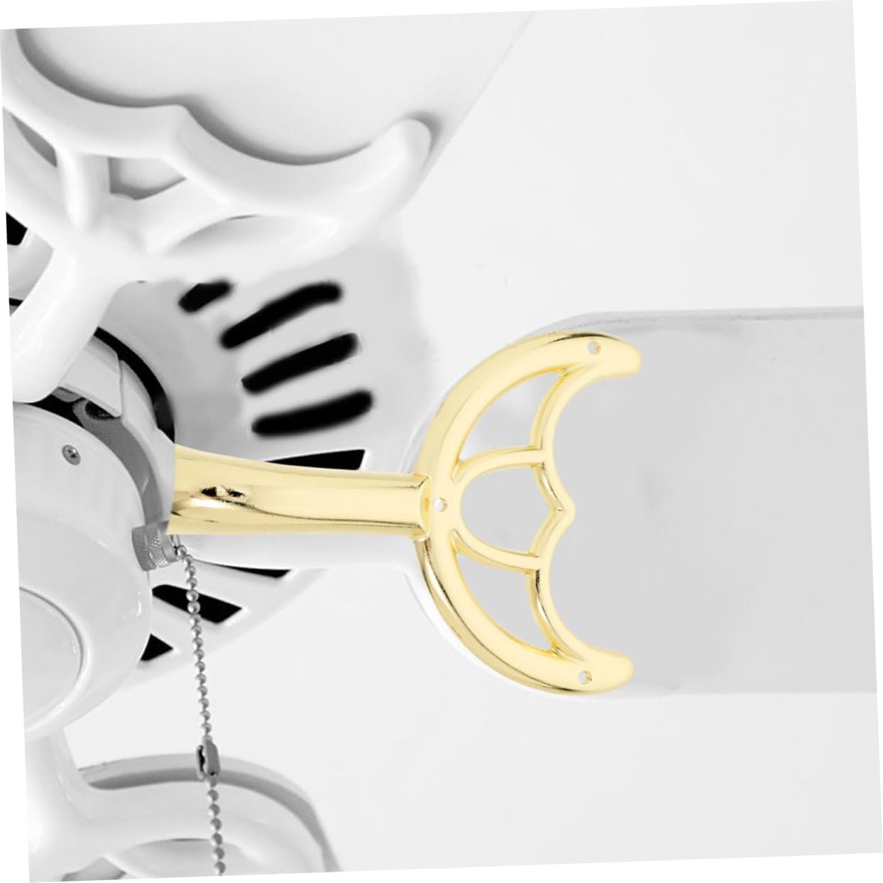 2pcs Ceiling Fan Blade Replacement Arms Alloy Support Rods for Use Easy Installation Fan Blade Connectors Versatile Repair Components