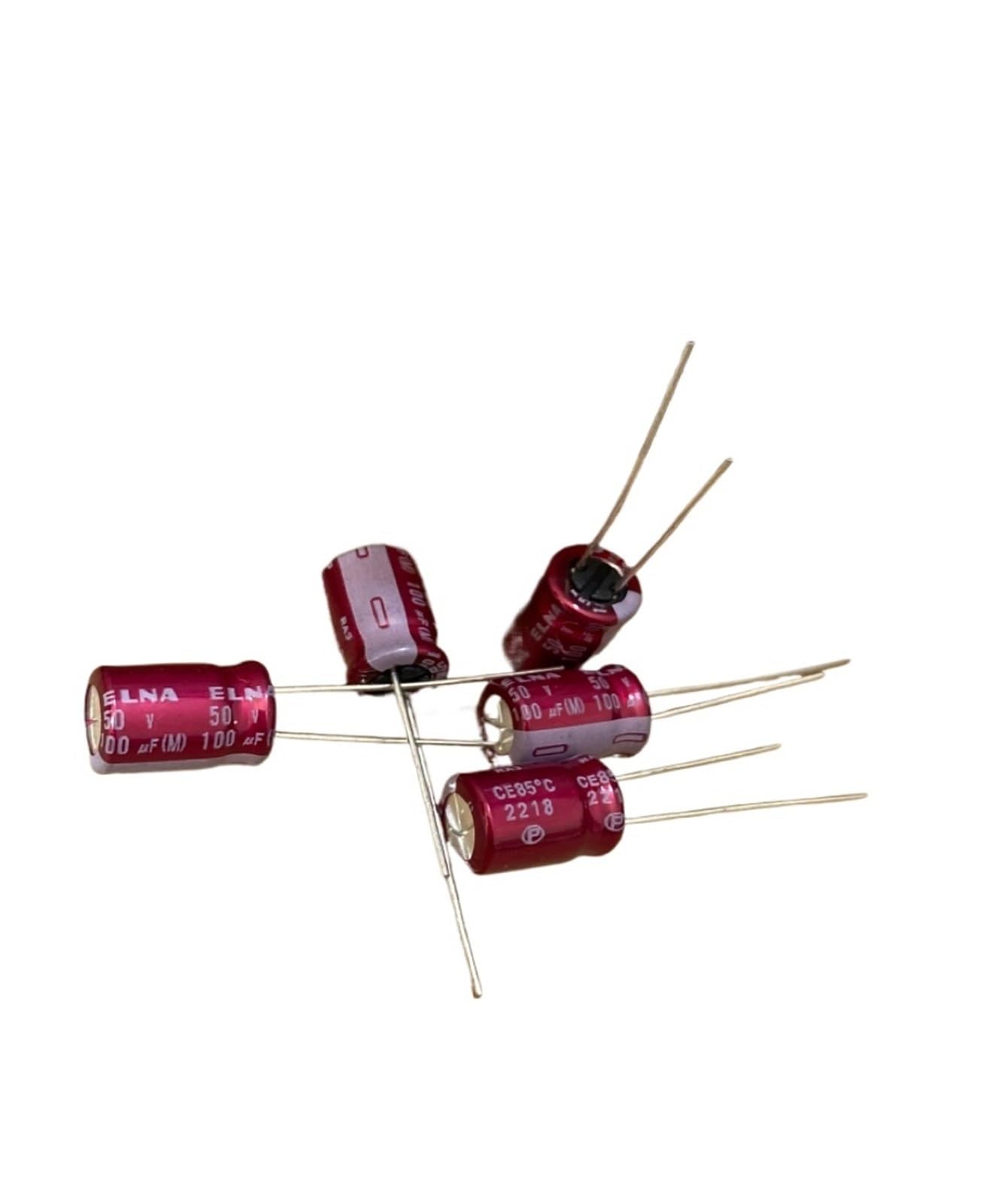 LEOTNNDQ 35V2200UF 2200UF/35V signed copper foot audio electrolytic capacitors 18 * 35mm 10pcs
