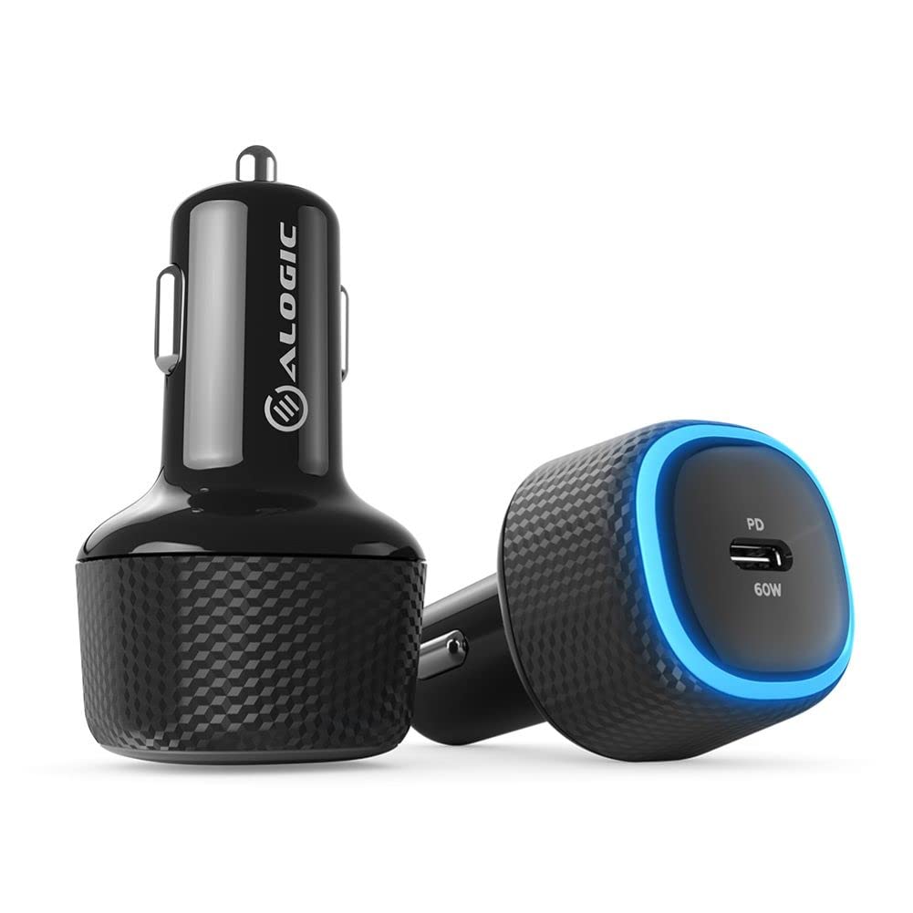 Riloer - Caricabatterie Da Auto Per Cellulari