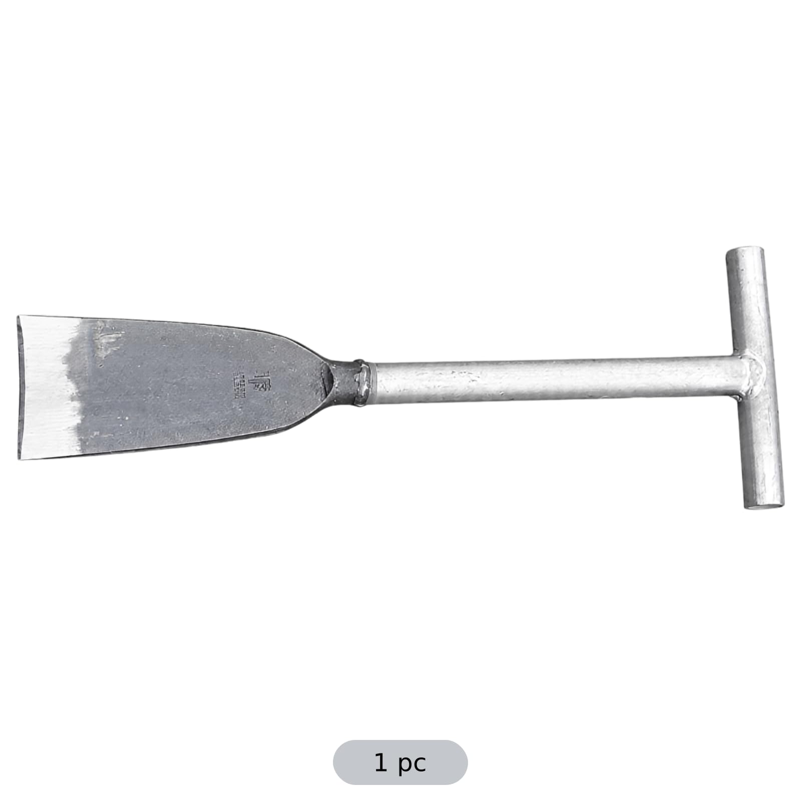 Pelle en Acier pour Jardinage, Pelle de paysagisme avec Lame Plate tranchante de 15 cm, Acier au manganèse trempé, poignée en T, pour Creuser Arbres, rejets ligneux, Racines et légumes Sauvages