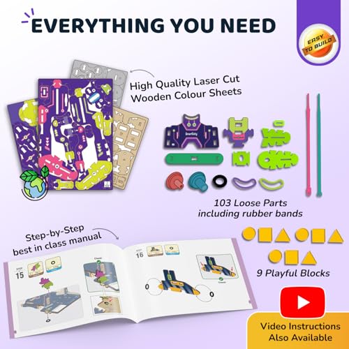 Image of Smartivity Robotic Arm for Kids 8-14 Years | Handheld Grabber with Flexible Neck | Birthday Gift for Boys & Girls I Educational Science Toy for Creative Play for 8,9,10,11,12,13,14 Years