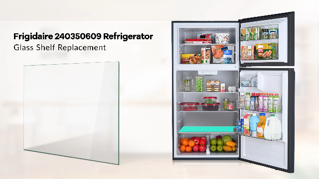 Amazon.com: 240350609, 240350689 Refrigerator Glass Shelf Crisper