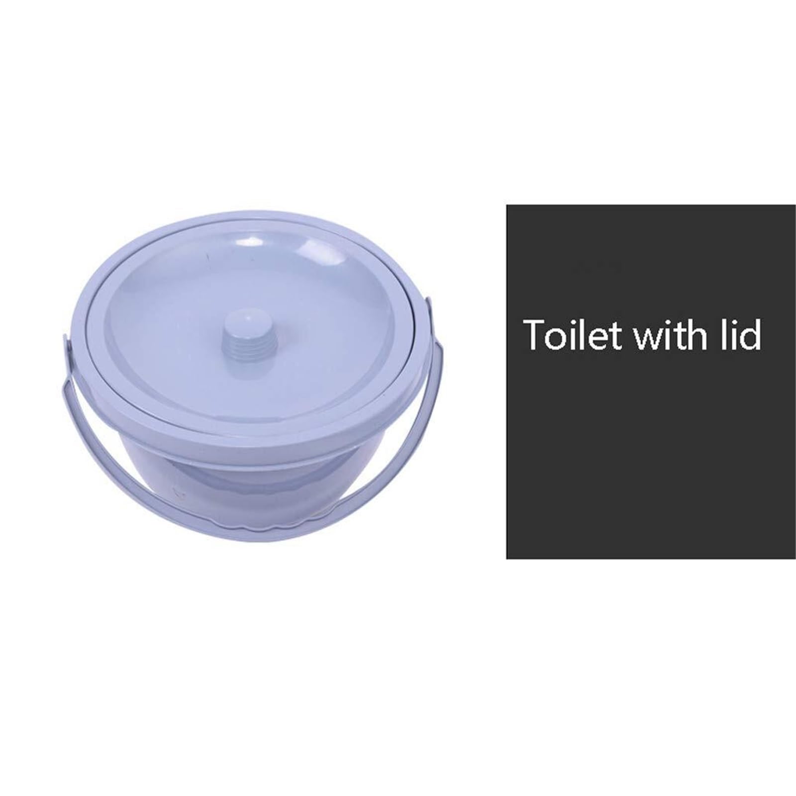 Andador Andador plegable for baño, con ruedas y orinal, ajustable en altura for personas mayores y adultos.