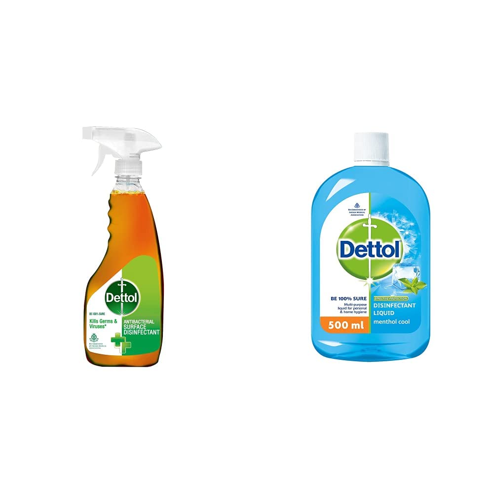 Buy Dettol Liquid Disinfectant Cleaner Surface Sanitizer Spray 500ml