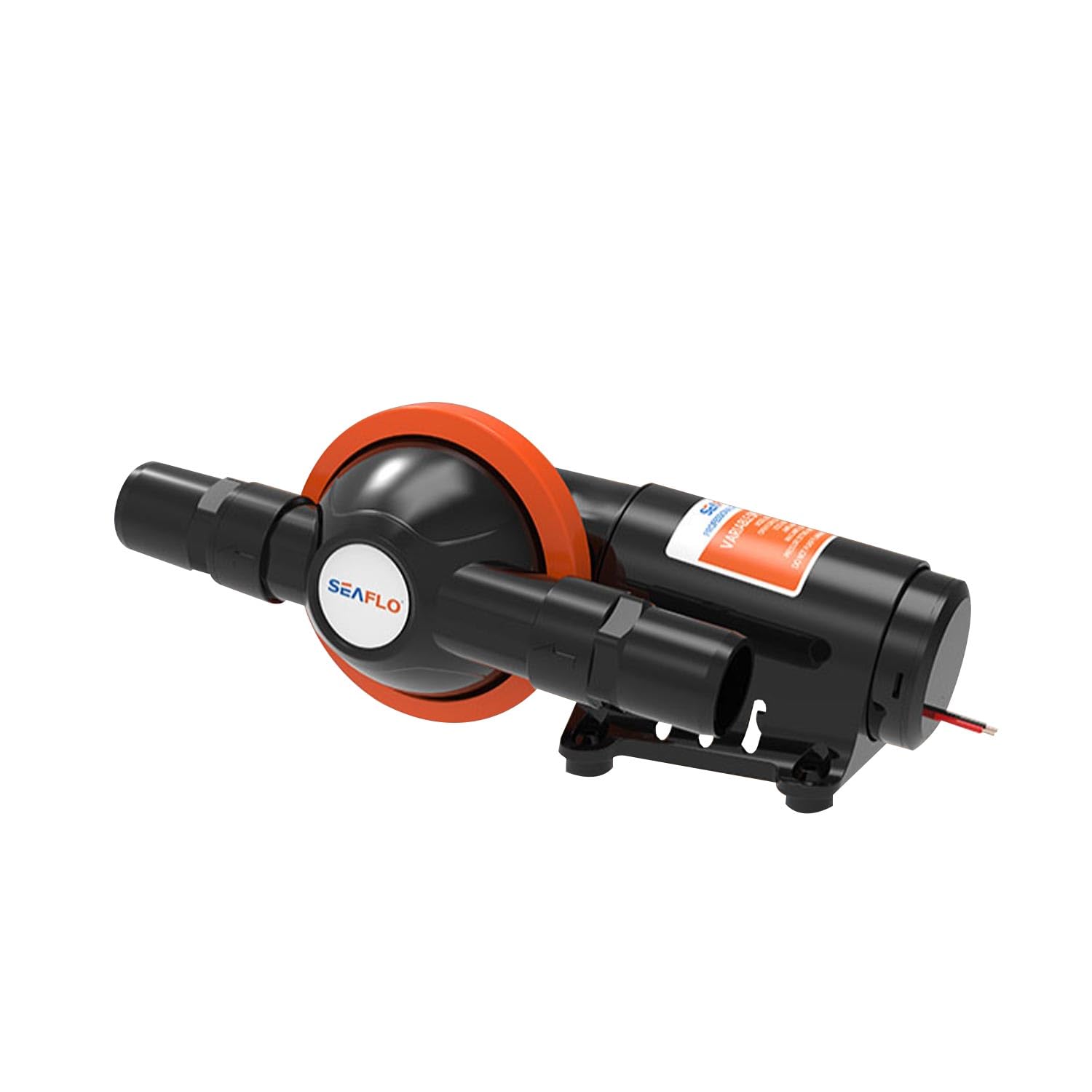 LIGHTEU®, Seaflo DC 24 V Membranpumpe Abwasserpumpe 5,0 GPM / 19 LPM Max 4 A kompakt drehbar selbstansaugend SFMTP2-07