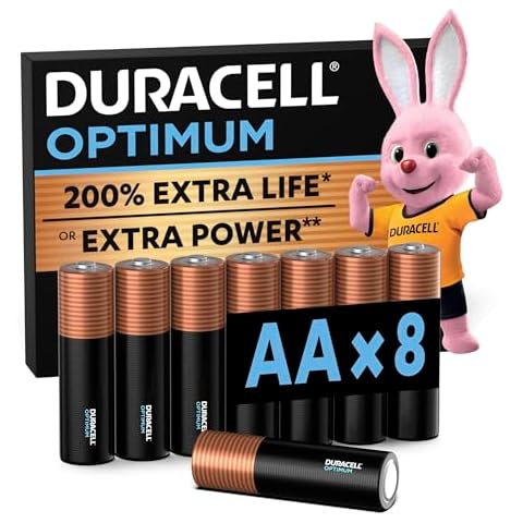 Piles Duracell Optimum AA Cover