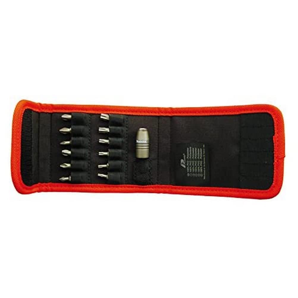 Makita P-54069 Set of 14 Screwdriver Bits with Bit Holder and Soft Case, Schwarz, Variety pack