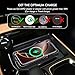Wireless Car Charger,LANSEMKU Car Wireless Chargers Charging pad Non Slip 15w Fast Charger for Car Wireless Phone Charger for iPhone17/ 16/15/14/13/12 Pro Max,for Android (with Holder-100cm Cable)