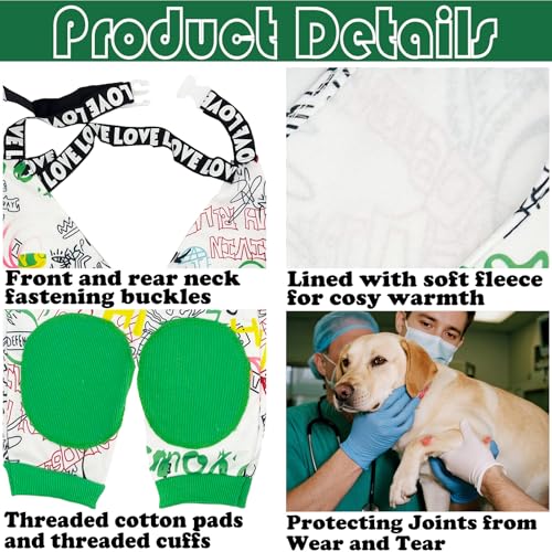 Image of Dog Elbow Pads Knee Protector Wraps Elbow Callus Treatment Sleeve for Wounds Front Legs Stop Licking Medium Large Dogs XL, Graffiti