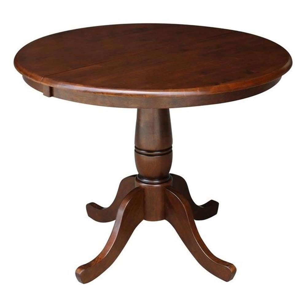 International Concepts 36 Inch Pedestal Table