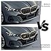 3D Car Emblem Stickers for Car Decor,Unique British Flag Front Grill Emblem Grill Badge for Front Fender,Door,Bumper,Badges Decals with L Shaped Mounting Bracket (Germany Flag 1)
