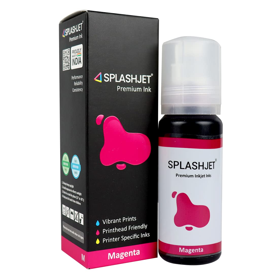 Splashjet 003 Compatible Refill Ink for Epson L3110, L3150, L3115, L3116, L3101, L3210, L3215, L3216, L3250, L3151, L3152, L3156, L5190 Printer (70gm x 1) Magenta Ink Bottle - 501734 (B0816KZSTS) Amazon Price History, Amazon Price Tracker