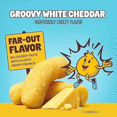 Hippeas Chickpea Puffs, Vegan White Cheddar, 4 Ounce (Pack of 1), 4g Protein, 3g Fiber, Vegan, Gluten-Free, Crunchy, Plant Protein Snacks