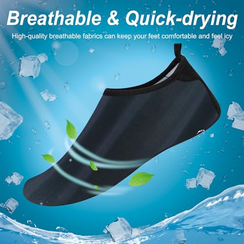 Unisex Water Shoes Quick-Drying Beach Aqua Shoes for Women Men2